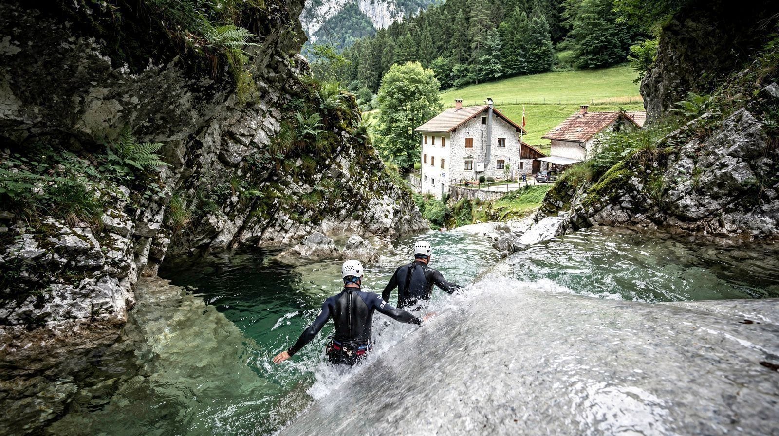 Canyoning in Slovenia