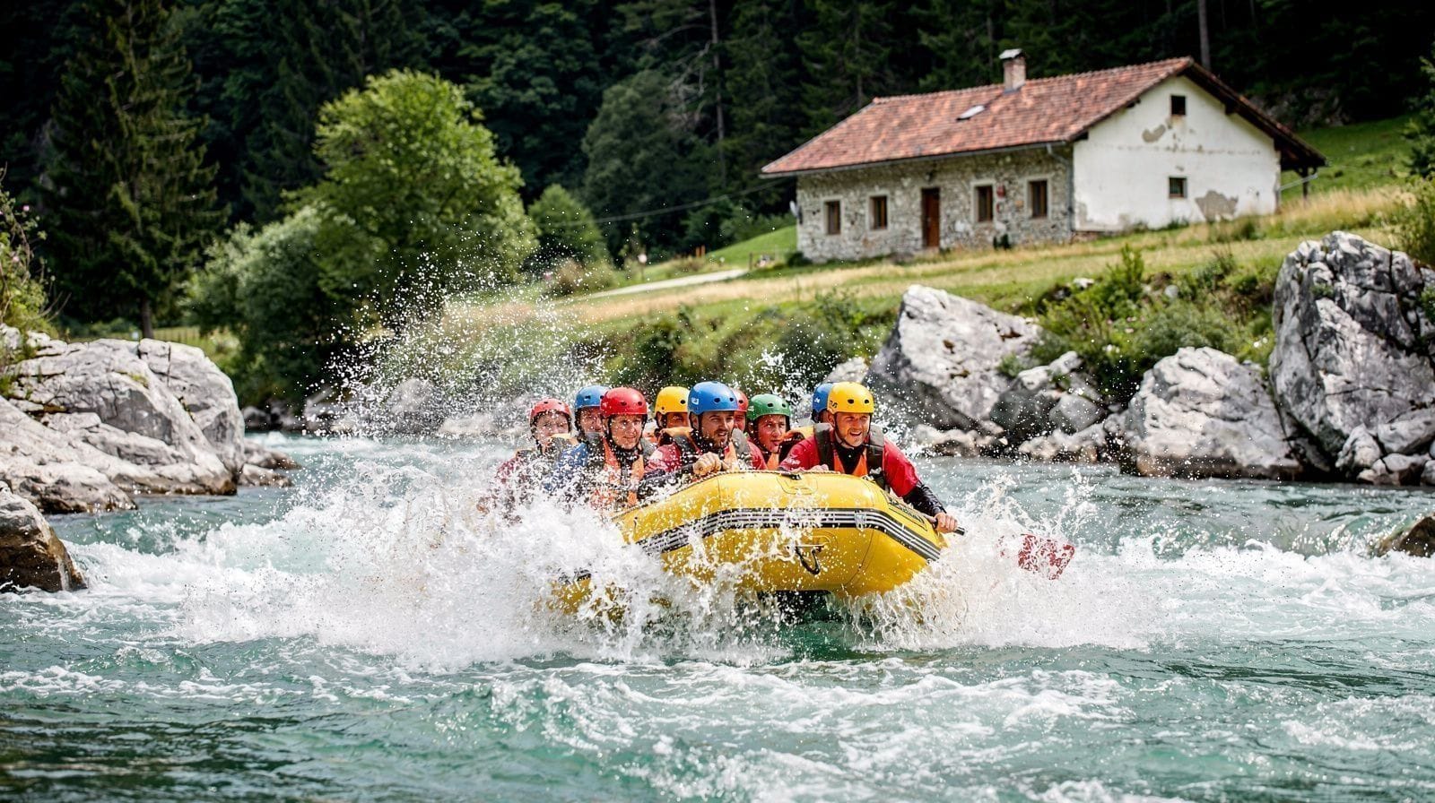 Rafting the Soča