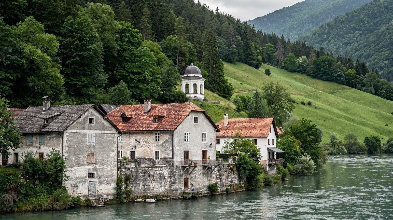 Kobarid : entre Bovec et Tolmin dans les Alpes juliennes