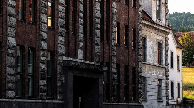 Inside Plečnik's National and University Library