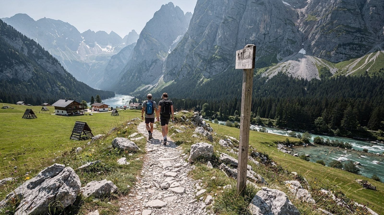 Trilhos de Caminhada no Passo de Vršič